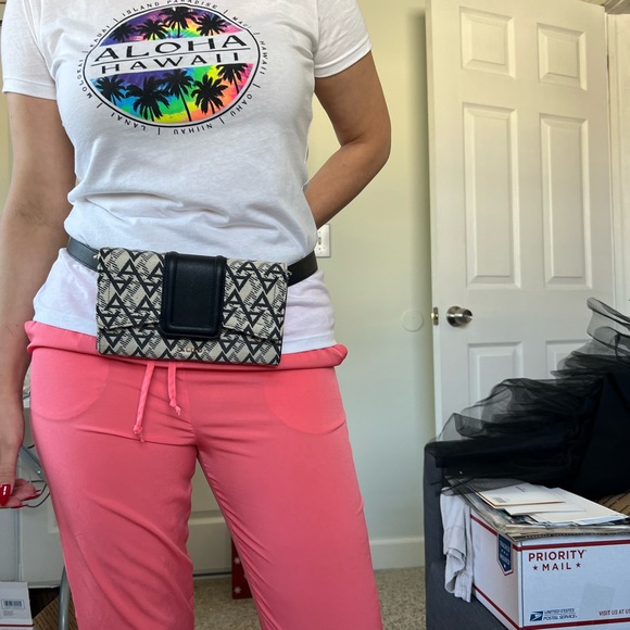 NEW ALDO FLAP CROSSBODY SHOULDER BAG POUCH FANNY BELT BAG PURSE 3 IN 1 - Picture 9 of 12